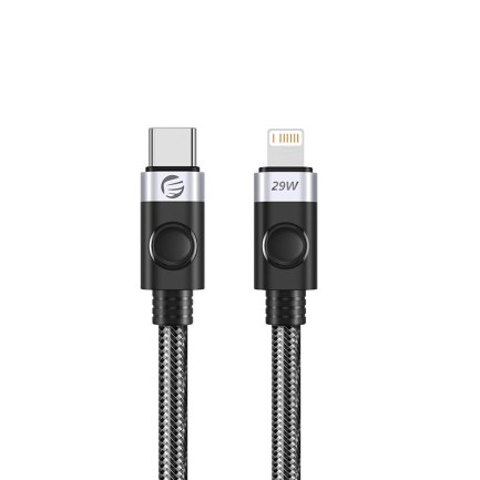 ORICO Type-C to Lightning 27W Fast Charge & Data Cable 1.5m Siyah